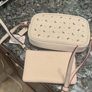 Coach Ivory Crossbody Bag Duo